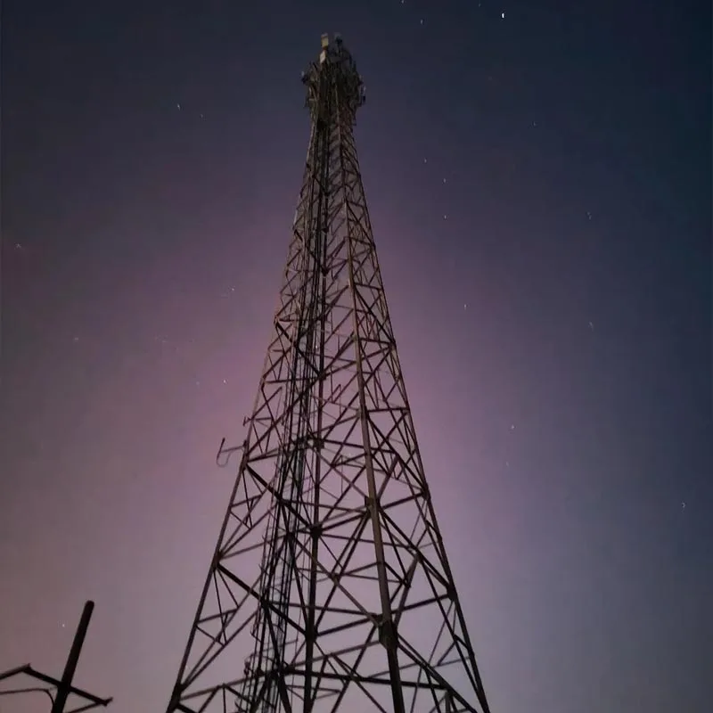 برج الاتصالات الصلب ذو الزاوية المجلفنة